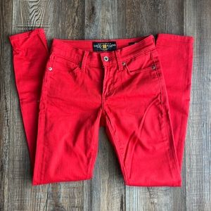 Lucky Brand Reddish/Orange Legging Jean